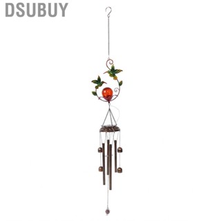 Dsubuy Wind Chimes Light Hanging Long  Life  Corrosion  Solar Lamp