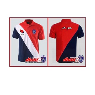 เสื้อยืดโปโลแขนสั้น คอกลม ลาย JOHOR POLO Baju Microfiber Jersi