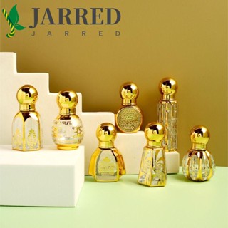 Jarred ขวดเปล่าใส่น้ํามันหอมระเหย แบบม้วน ขนาดเล็ก สีโปร่งใส สําหรับตกแต่งงานแต่งงาน