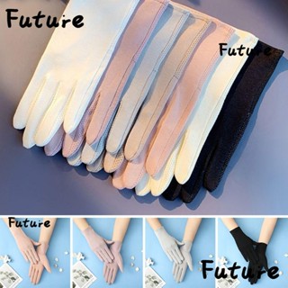 Future ถุงมือผู้หญิง ระบายอากาศ หน้าจอสัมผัส กลางแจ้ง