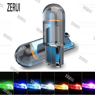 Zr ไฟ led 6000k 12v w5w t10 สําหรับติดป้ายทะเบียนรถยนต์ 5 ชิ้น