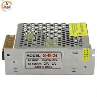 【IS】หม้อแปลงพาวเวอร์ซัพพลาย 110v 220V AC เป็น DC 24V สําหรับกล้องวงจรปิด ระบบรักษาความปลอดภัย แถบไฟ LED