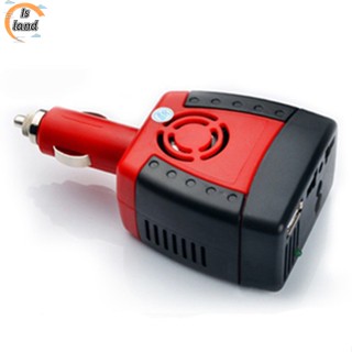 【IS】อะแดปเตอร์ชาร์จอินเวอร์เตอร์ 150w DC 12V เป็น AC 220V USB 5V สําหรับแล็ปท็อป