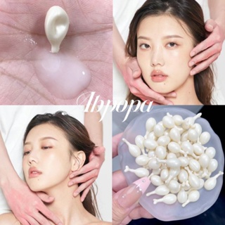 Abpopa Vanilla Fullerene Placenta Repair Essence เอสเซนส์น้ํานม ให้ความชุ่มชื้น ลดริ้วรอย ผิวขาว แคปซูลเวลา