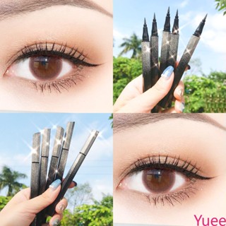 Starry Sky อายไลเนอร์ปากกา Xingyao Broken Diamond Holding แต่งหน้าง่าย Smudge สามเณร Liquid Eyeliner ปากกาสีดำ yuee