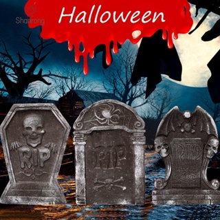 Shanrong halloween ป้ายโฟมปลอม รูปบ้านผีสิง น้ําหนักเบา DIY สําหรับตกแต่งบ้านผีสิง ฮาโลวีน