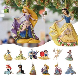 Shanrong ฮาโลวีน halloween accessories จี้ต้นคริสต์มาส Belle Snow White Navidad สําหรับประดับตกแต่งรถยนต์