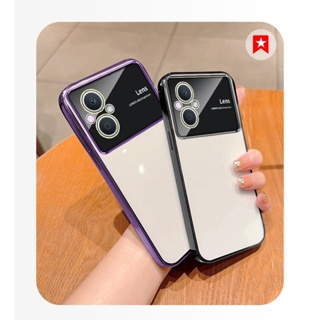 ฟิล์มเลนส์ ใส เคส สําหรับ OPPO Reno7 Z Reno8 Z เคสโทรศัพท์ Reno5 Reno6 Reno10 เคสนิ่ม