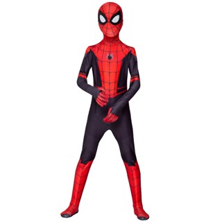ชุดคอสเพลย์ Spider Far From Home Miles Morales Zentai สําหรับเด็ก
