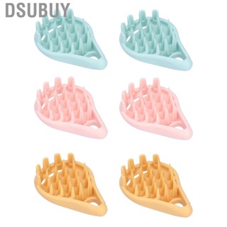 Dsubuy 2 Packs Hair Scalp   Brush Silicone Bristles Scrubber Mas JY