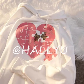 HALLYU  เสื้อผ้าผู้ญิง แขนยาว เสื้อฮู้ด คลุมหญิง สไตล์เกาหลี แฟชั่น  รุ่นใหม่ Beautiful High quality พิเศษ A98J32Z 36Z230909