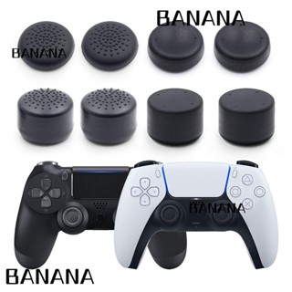 Banana1 ฝาครอบปุ่มกดควบคุม แบบนิ่ม สําหรับ PS5 PS4 PS3 Xbox Switch 8 ชิ้น