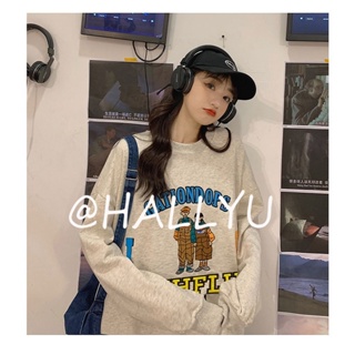 HALLYU  เสื้อผ้าผู้ญิง แขนยาว เสื้อฮู้ด คลุมหญิง สไตล์เกาหลี แฟชั่น  Chic Stylish สวย สบาย A28J0DJ 36Z230909