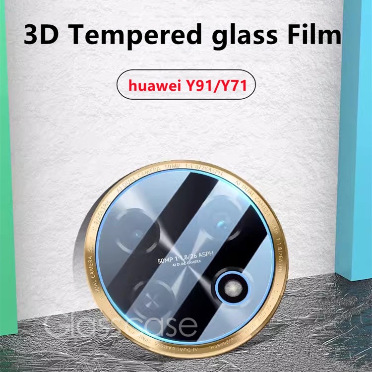 ฟิล์มกระจกนิรภัยกันรอยหน้าจอ 3D 9H ทรงโค้ง สําหรับ Huawei Nova Y91 1-2 ชิ้น Huawei Nova Y91 Y90 Y70 Plus NovaY91 4G 2023