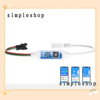 Simple ตัวควบคุมไฟ LED บลูทูธ ขนาดเล็ก 3 PIN DC5-24V SP621E สําหรับ WS2812B WS2811