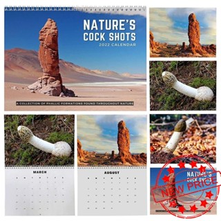 Natures Cock Shots 2023 ปฏิทินตลก ของขวัญคริสต์มาส ทิวทัศน์ธรรมชาติ L0W7