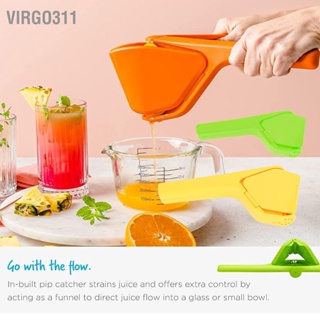 Virgo311 เครื่องคั้นน้ำมะนาวแบบใช้มือพลาสติก