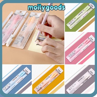 Moilyhd 4 ชิ้น เมทัลลิก สี เครื่องหมาย จ่าย อุปกรณ์กาว จุด วารสาร ไดอารี่ กระดาษ แห้งเร็ว