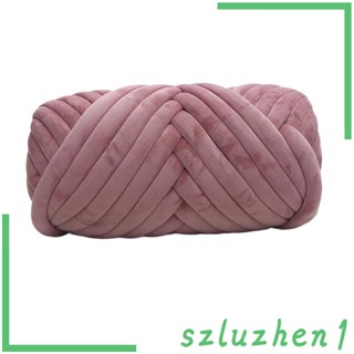 [Szluzhen1] เส้นด้ายยักษ์ กํามะหยี่ สําหรับถักนิตติ้ง หมวก ผ้าห่ม มาคราเม่