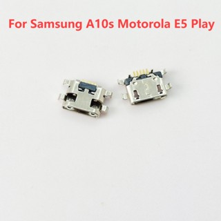 ซ็อกเก็ตแจ็คชาร์จ Micro USB สําหรับ Samsung A10s Motorola E5 Play 50 ชิ้น ต่อล็อต