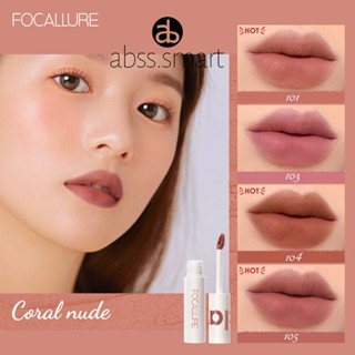 Focallure Long-Lasting Velvet Matte Lip Mist ลิปสติกเนื้อแมทน้ำหนักเบา Soft Clay Lip Waterproof TECH3