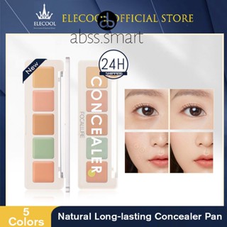 Focallure คอนซีลเลอร์ Palettel Moisturizing Long-Lasting Makeup คอนซีลเลอร์หลากสี Palette High Cover Non-cakey Long-Lasting Color Corrector แต่งหน้า TECH3