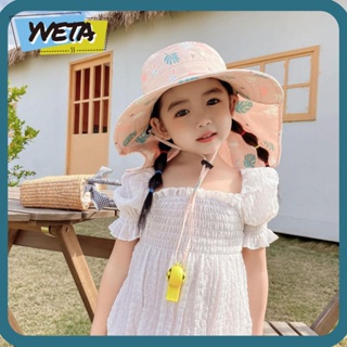 Yveta หมวกบักเก็ต หมวกชายหาด แฟชั่นฤดูใบไม้ผลิ ฤดูร้อน สําหรับเด็กทารก