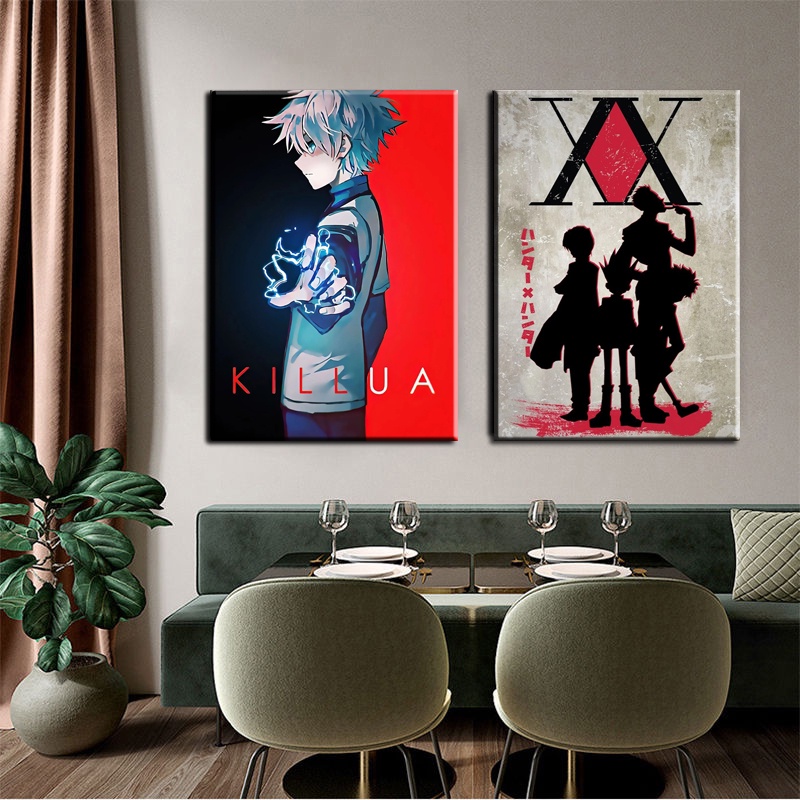 Wall Art Canvas Hunter X Hunter Anime Poster Painting Modern HD Printed Modular Picture For Living Room Bedroom Mural Ho