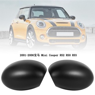 ฝาครอบกระจกมองหลังรถยนต์ สําหรับ BMW Mini cooper R52 R50 R53 01-06489120050