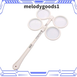 Melodygoods1 พลิกออปติคอล พลาสติก 4 เลนส์ ปรับได้ น้ําหนักเบา ป้องกันดวงตา สําหรับผู้ชาย และผู้หญิง