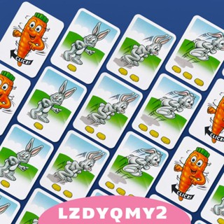 [Lzdyqmy2] เกมกระดาน รูปกระต่าย ของเล่นเสริมการเรียนรู้ สําหรับเด็กผู้ชาย