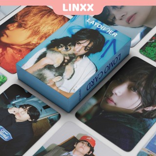 Linxx โปสการ์ด อัลบั้มโลโม่ BTS V Layover Kpop 55 ชิ้น