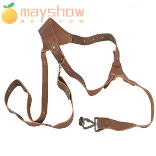 Mayshow สายคล้องไหล่กล้อง SLR แบบหนัง ปรับได้ สายรัดปลดเร็ว สายคล้องกล้อง แบบพกพา