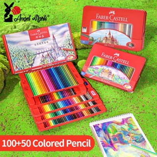 Angel Mark Faber Castell ชุดดินสอสีน้ํามัน 150 สี สําหรับวาดภาพระบายสี