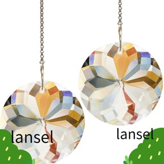 Lansel โมบายจับแสง คริสตัล สีรุ้ง สําหรับแขวนตกแต่งหน้าต่างบ้าน