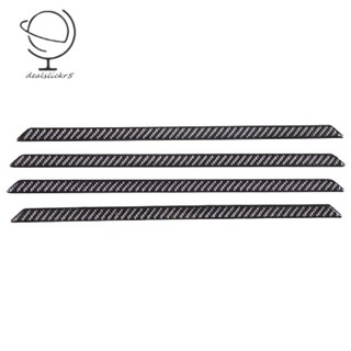 {dealslickr5} สติกเกอร์คาร์บอนไฟเบอร์ แบบนิ่ม สําหรับ Toyota Tantu External Threshold Strip 2022-2023