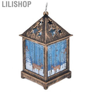 Lilishop Christmas Lantern Colorful Beautiful Stylish Portable Durable Hanging
