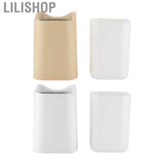 Lilishop Plastic Mini Trash Can  Desktop Thicken and  Fall for Dormitory Home Office