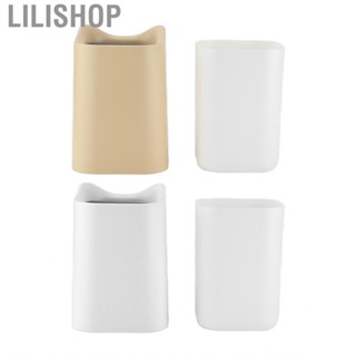 Lilishop Plastic Mini Trash Can  Desktop Thicken and  Fall for Dormitory Home Office