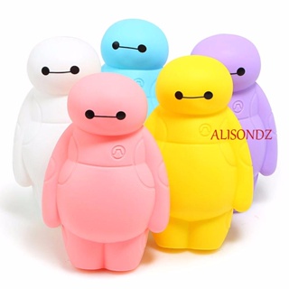 Alisondz Baymax กระเป๋าใส่ปากกา ซิลิโคน อุปกรณ์การเรียน เครื่องเขียน อเนกประสงค์ Big Hero 6