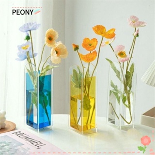 Peonypavilion แจกันดอกไม้ไฮโดรโปนิก อะคริลิค สําหรับตกแต่งโต๊ะ ปาร์ตี้