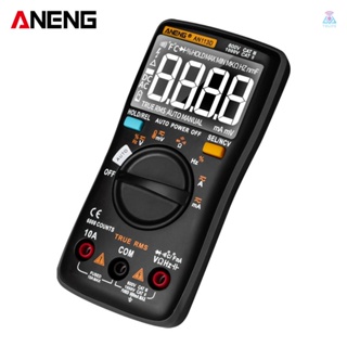 [T&amp;L]ANENG An113d เครื่องวัดอุณหภูมิไฟฟ้าดิจิทัล หน้าจอ LCD นับ 6000 ครั้ง DC/AC