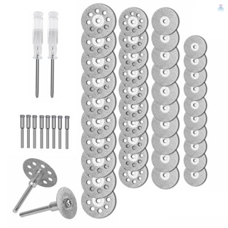 [T&amp;L] ชุดใบเลื่อยตัดเพชร สําหรับเครื่องเจียรโรตารี่ โลหะ 50 ชิ้น