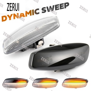 Zr ไฟสัญญาณเลี้ยวไดนามิก LED สําหรับ Citroen C4 Coupe Picasso C3 C5 X7 DS3 DS4 Peugeot 207 308 3008 5008 RCZ Partner