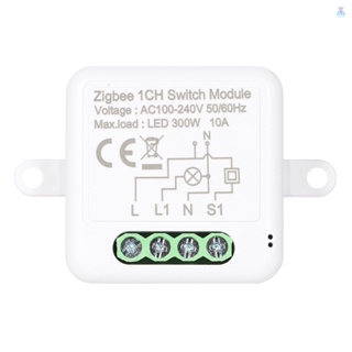 [T&amp;L] โมดูลรีเลย์สวิตช์อัจฉริยะ 1CH Zigbee ขนาดเล็ก รองรับสวิตช์ควบคุม 2 ทาง สําหรับสมาร์ทโฮม อัตโนมัติ ทํางานร่วมกับ Alexa Google Home