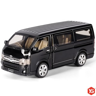 โมเดลรถยนต์ 🔥Toyota Hiace🔥 Diecast ขนาด 1:32 ของเล่นสําหรับเด็ก