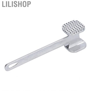 Lilishop Meat Tenderizer  Durable Silver Beef Hammer for Kitchen Home