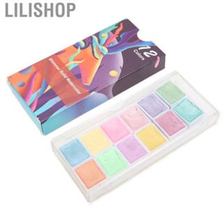 Lilishop Watercolor  Glitter Paint 12 Colors for Graffiti Painting