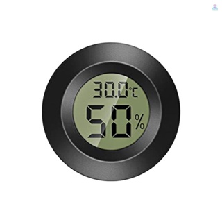 [T&amp;L] เครื่องวัดอุณหภูมิความชื้น พร้อมอุณหภูมิ -0℃-50℃ (32℉-122℉) และเซ็นเซอร์ความชื้น 10% RH-99% RH สําหรับบ้านเรือนกระจก สัตว์เลี้ยง