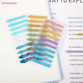 [Smileofen] ใหม่ สติกเกอร์ธงลูกศร PET ใส กันน้ํา สําหรับติดตกแต่งหน้ากระดาษ แพลนเนอร์ สํานักงาน โรงเรียน 1 ชุด